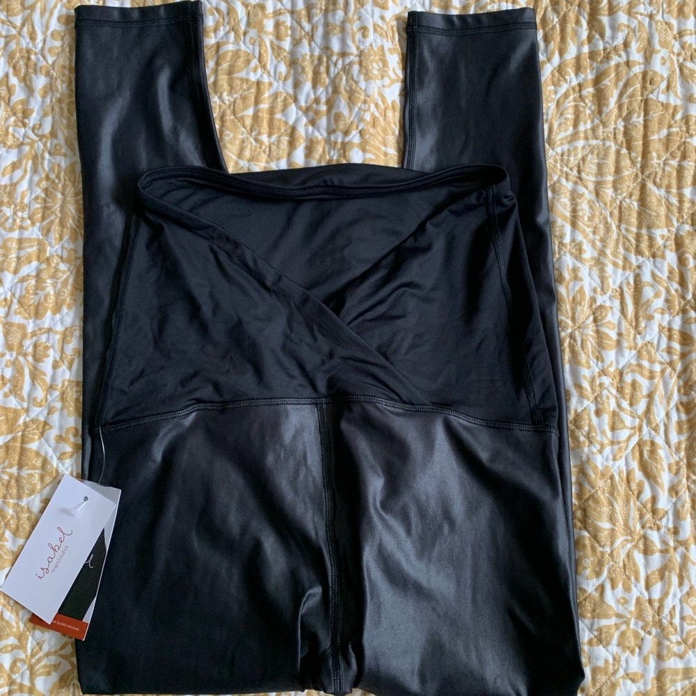 High Gloss Maternity leggings black. NWT - Picture 8 of 15